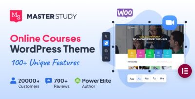 Masterstudy - Education WordPress Theme