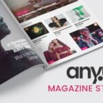 Anymag - Magazine Style WordPress Blog