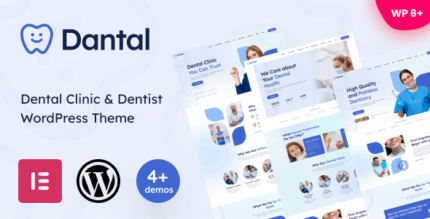 Dantal - Dental Clinic & Dentist WordPress Theme