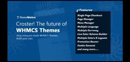 ThemeMetro - Croster WHMCS CMS Theme