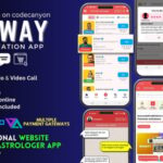 Astroway - Astrology Consultation App with Website and PHP Backend Includes Chat, Audio-Video Call v2.1.3