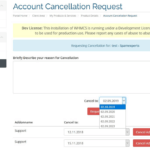 Cancellation Center For WHMCS
