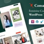 Consan - Feminine Coach Elementor WordPress Theme