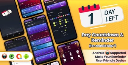 Day Countdown & Reminder, Hurry Day Countdown & Reminder, Countdown app, Days To | Countdown