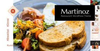 Martinoz - Restaurant WordPress Theme