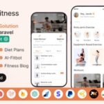 MightyFitness: Complete Fitness Solution Flutter App With Laravel Backend + ChatGPT(AIFitbot) v3.0