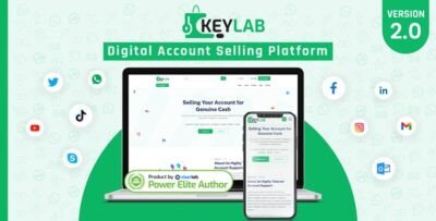 KeyLab - Digital Account Selling Platform