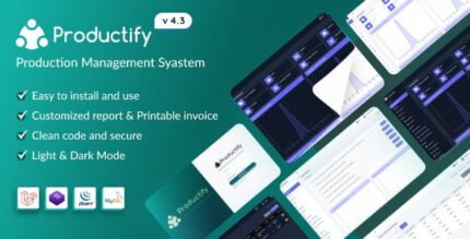 Productify::Production Management System