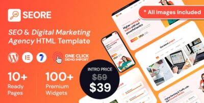 Seore - SEO And Digital Marketing Agency WordPress Theme