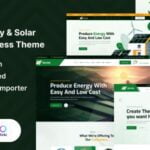 Solvra - Ecology & Solar Energy WordPress Theme