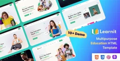 Learnit - Multipurpose Education HTML Template