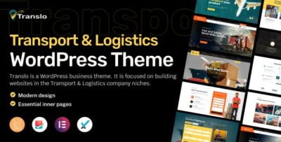 Translo - Logistics and Transportation WordPress Theme