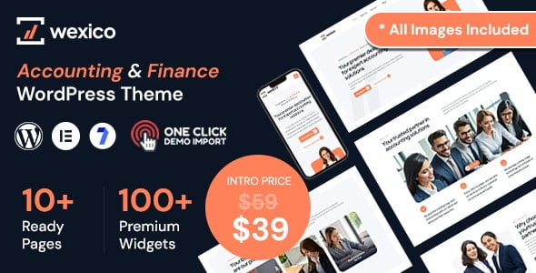 Wexico - Accounting & Finance WordPress Theme Wexico - Accounting & Finance WordPress Theme