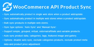 WooCommerce API Product Sync with Multiple WooCommerce Stores (Shops)