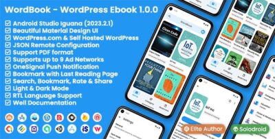 WordBook - WordPress Ebook App - WordPress API