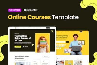 Upskill - Online Course Elementor Pro Template Kit