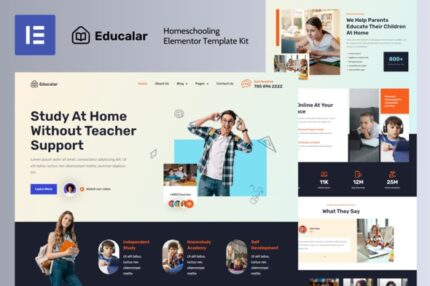 Educalar – Homeschooling Elementor Template Kit