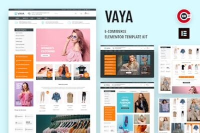 Vaya - E-commerce Elementor Template Kit