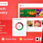 eFood - Food Delivery App with Laravel Admin Panel + Delivery Man App