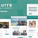 Insurre - Insurance Agency Elementor Template Kit