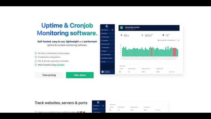 66Uptime - Uptime & Cronjob Monitoring software