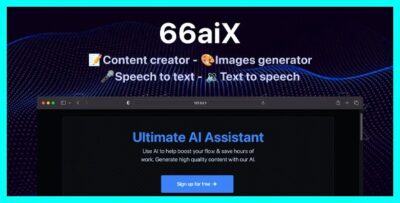 66aix - AI Content, Chat Bot, Images Generator & Speech to Text (SAAS) 26.0.0