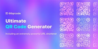 66qrcode v18.0.0 - Ultimate QR Code Generator & URL Shortener (SAAS) - NULLED