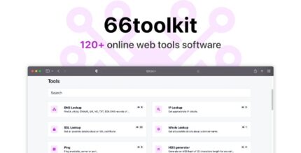 66toolkit- Ultimate Web Tools System (SAAS) v27.0.0