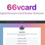 66vcard - Digital Business Card Builder (SAAS)