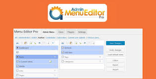 ADMIN MENU EDITOR PRO - WORDPRESS PLUGIN V2.25 + ADDONS