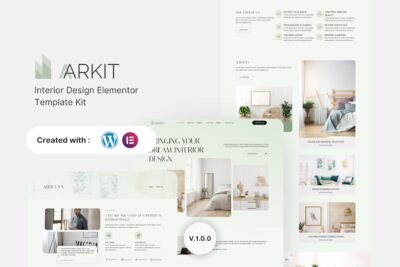 Aarkit - Interior Design Elementor Template Kit