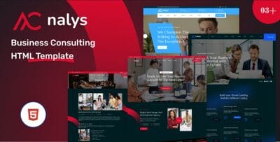 Acnalys - Business Consulting HTML Template