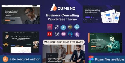 Acumenz - Business & Consulting WordPress Elementor Theme