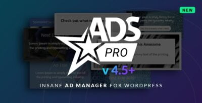 Ads Pro Plugin - Multi-Purpose WordPress Advertising Manager