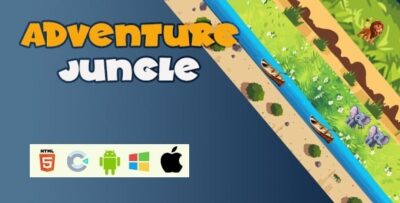 Adventure Jungle - HTML5 Game (Construct 3)