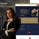 Advotary - Notary Public & Legal Services Elementor Template Kit