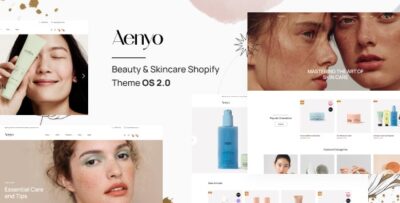 Aenyo - Beauty & Skincare Shopify Theme OS 2.0