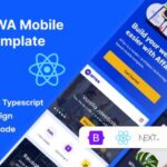 Affan - PWA Mobile React Next jsTemplate
