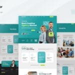 Agentor - Creative Agency Elementor Pro Template Kit