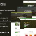 Agrois - Organic Farm Agriculture Template Kit