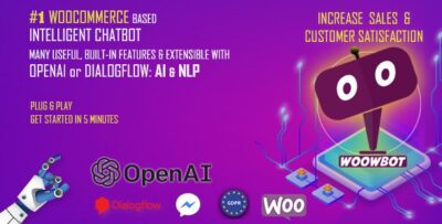 Ai Chatbot For Woocommerce - Openai, Chatgpt, Retargeting, Exit Intent, Abandoned Cart V13.9.3