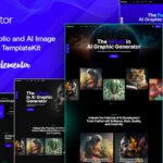 AiMentor - AI Image Generator Website Elementor Template Kit