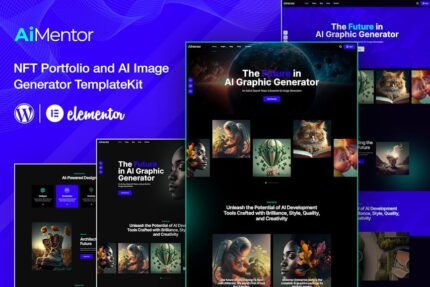 AiMentor - AI Image Generator Website Elementor Template Kit