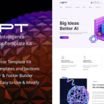 AiPT - Artificial Intelligence Company Elementor Template Kit