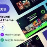 Aikeu - Artificial Neural Network AI WordPress Theme Template