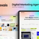 Alexais - Digital Marketing Agency Elementor Template Kit