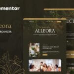 Alleora - Wedding Organizer Elementor Template Kit