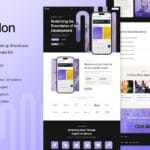 Allon - Mobile App & Startup Showcase Elementor Template Kit