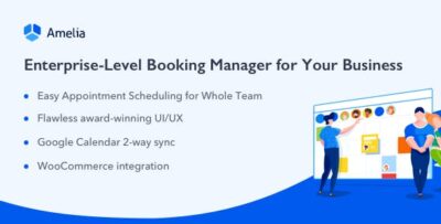 Amelia - Enterprise-level Appointment Booking Wordpress Plugin V7.6.2