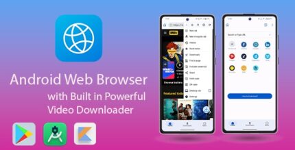 Android Web Browser - Private Incognito Browser with Built-in Powerful Video Downloader